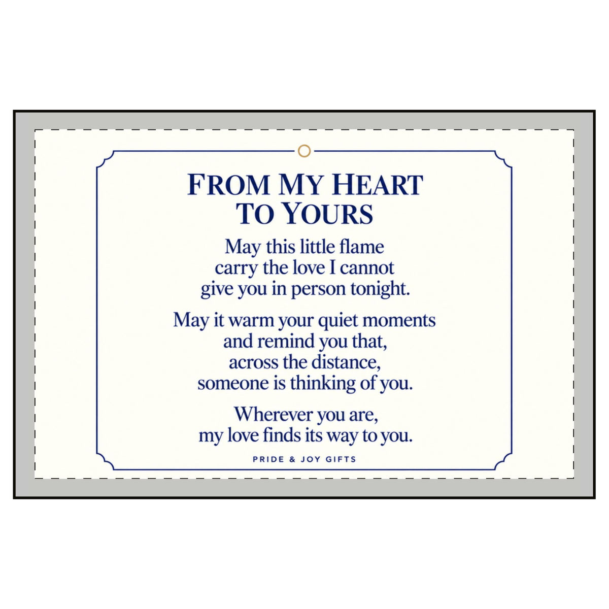 From My Heart to Yours | Long Distance Candle Gift Set