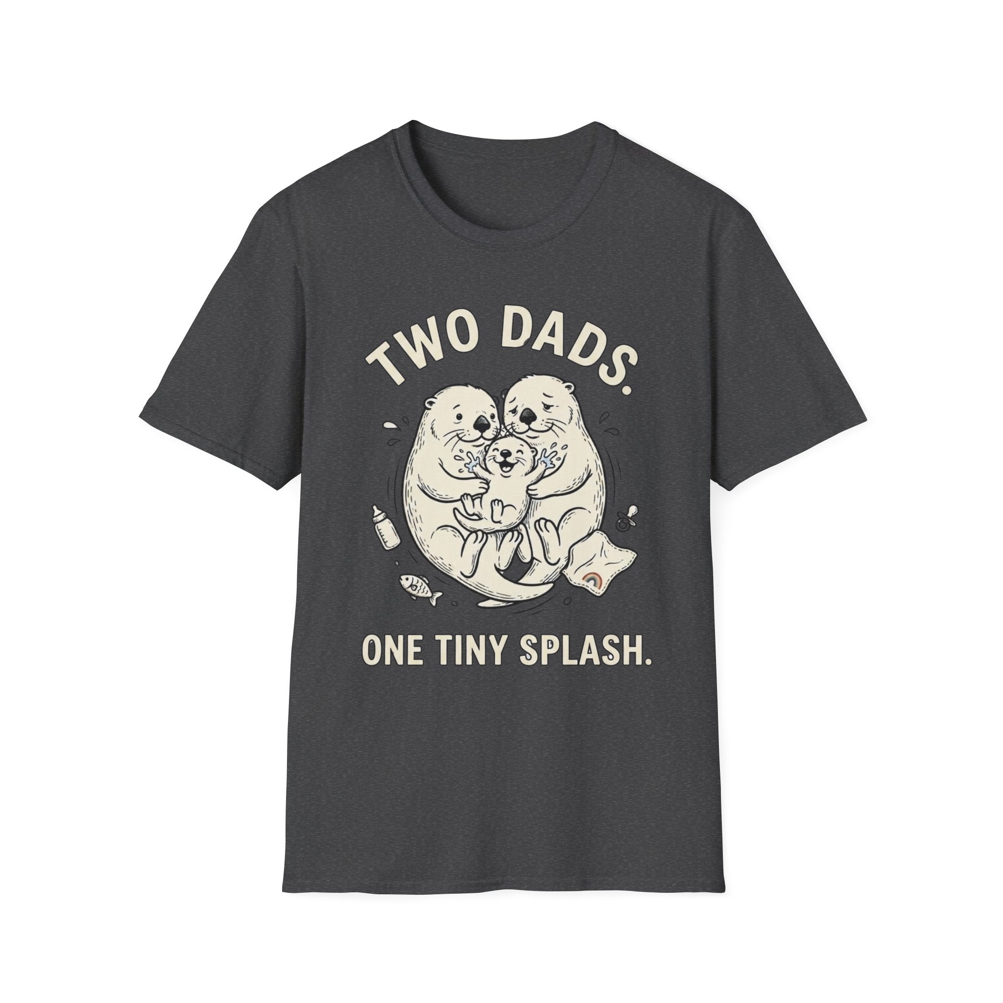 Copy of Copy of Two Dads One Selfie T-Shirt – Funny Gay Dad Father’s Day Tee