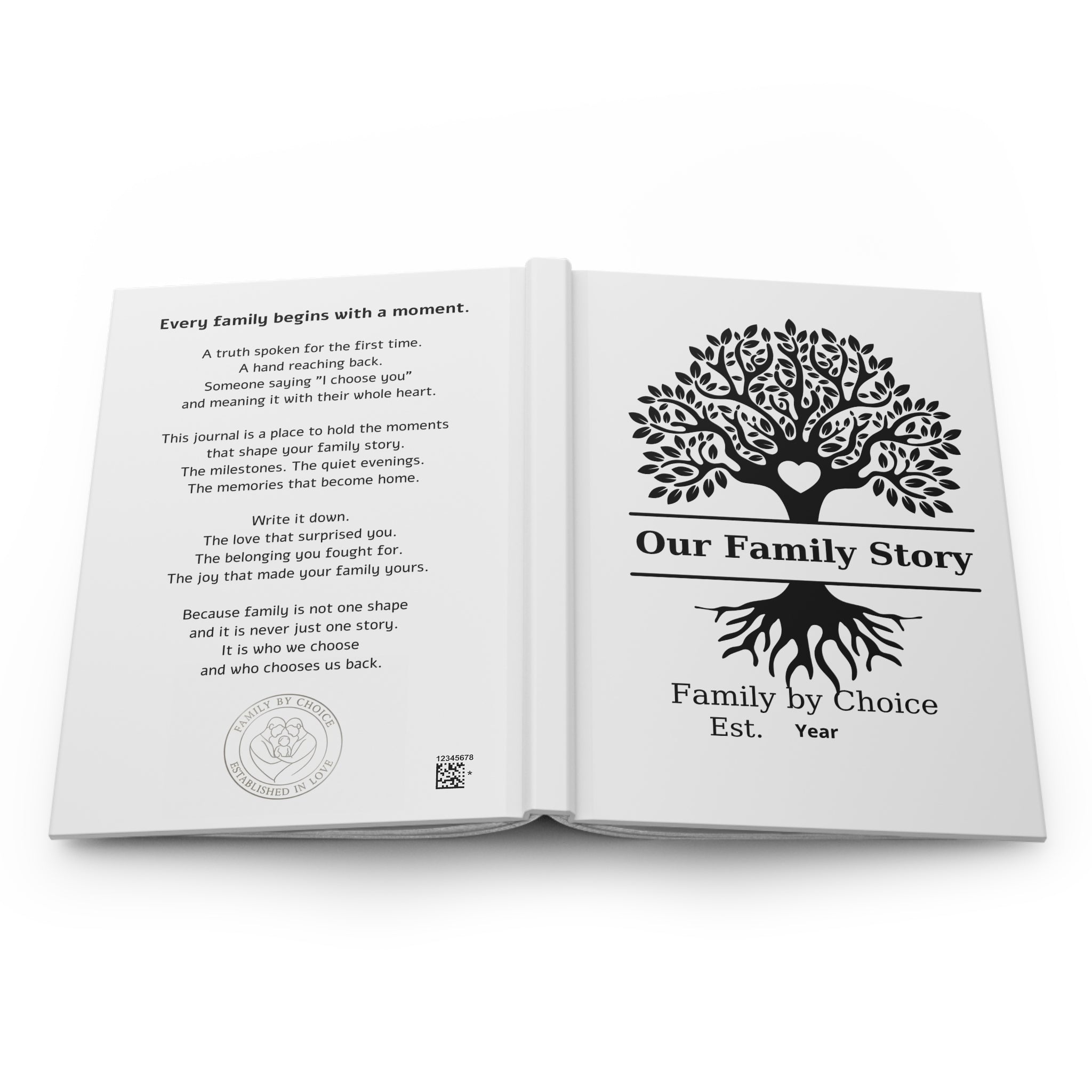 Our Family Story Journal – Family by Choice Memory Book