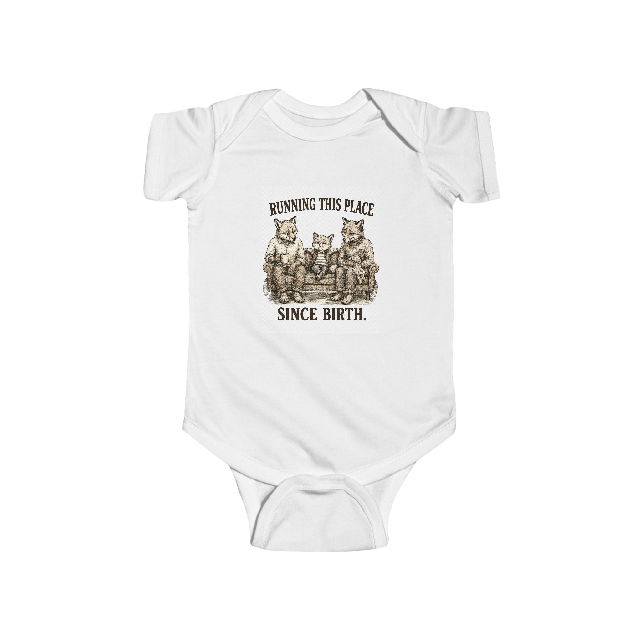 Copy of Infant Bodysuit - "Two Dads Small Stink Big Love" Pride Baby Onesie