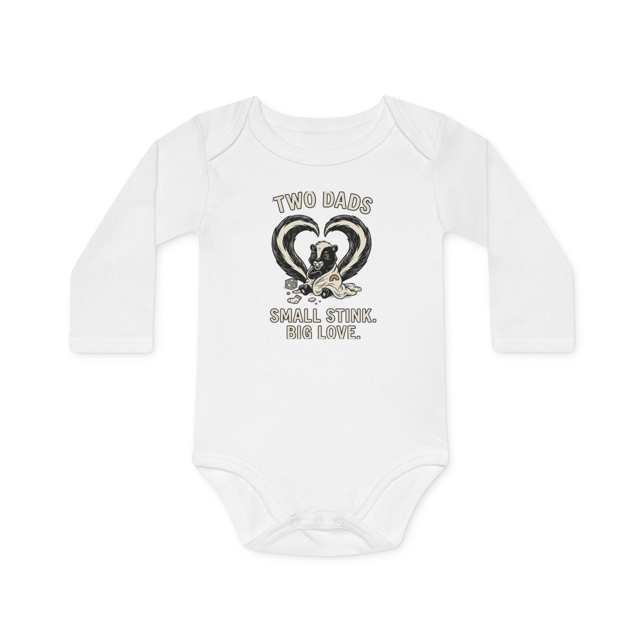 Baby Long-Sleeve Organic Bodysuit