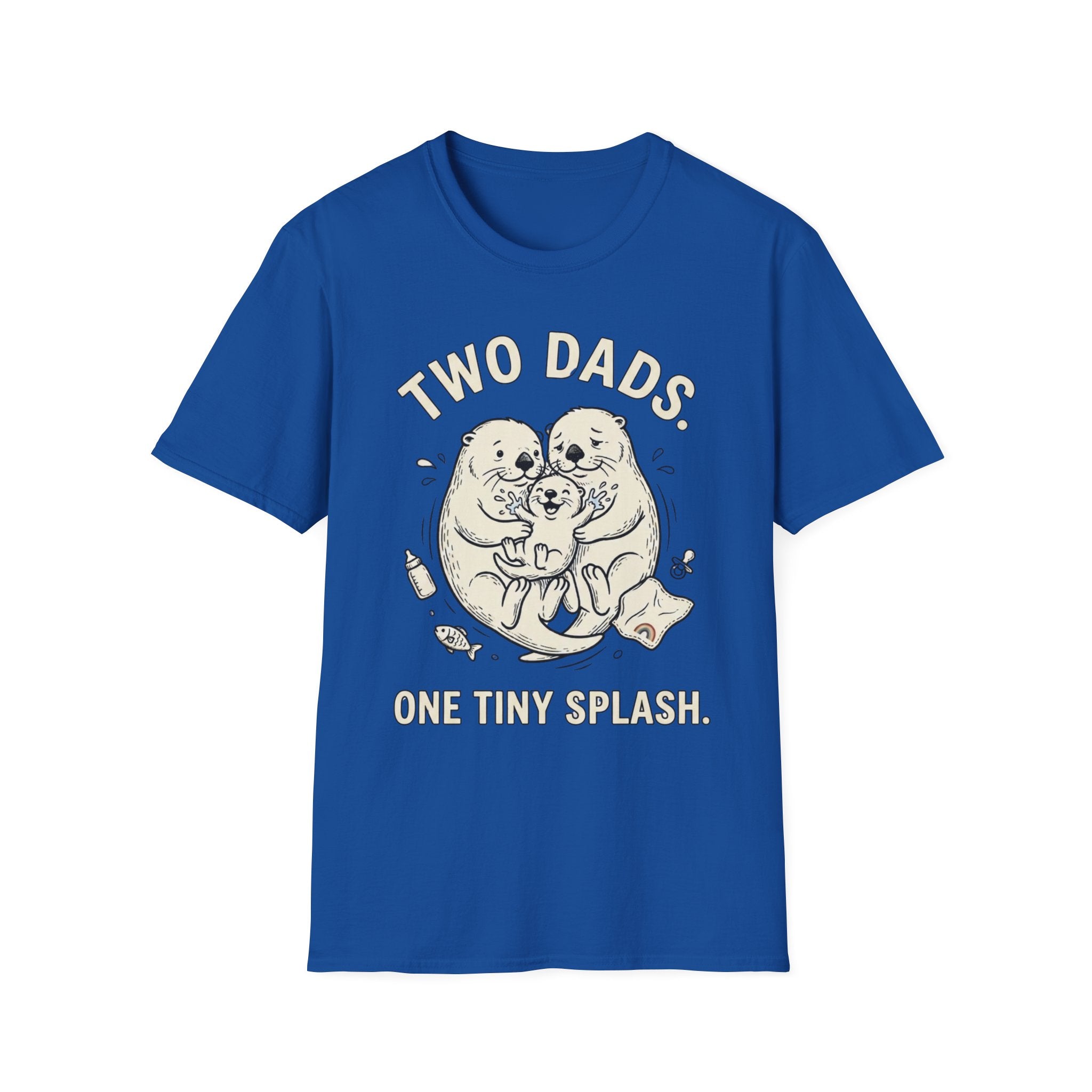 Copy of Copy of Two Dads One Selfie T-Shirt – Funny Gay Dad Father’s Day Tee