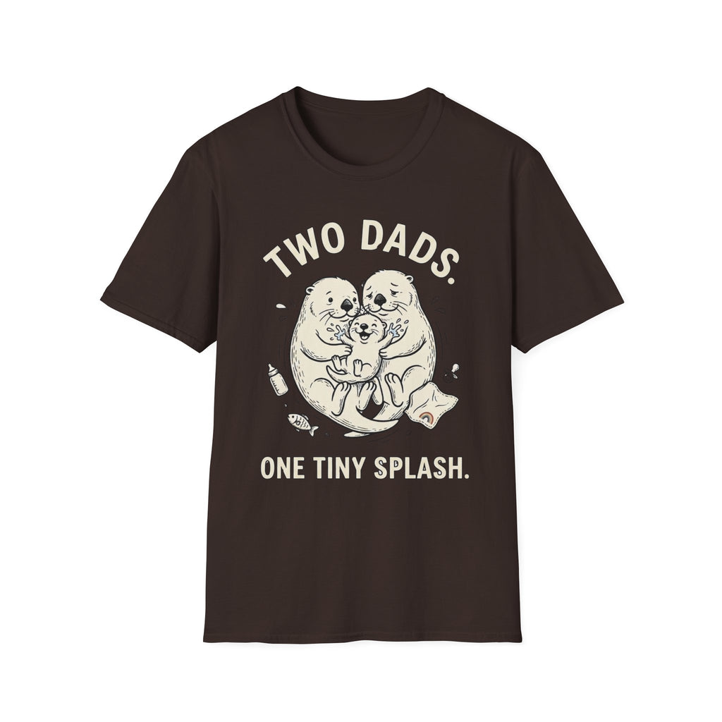 Copy of Copy of Two Dads One Selfie T-Shirt – Funny Gay Dad Father’s Day Tee