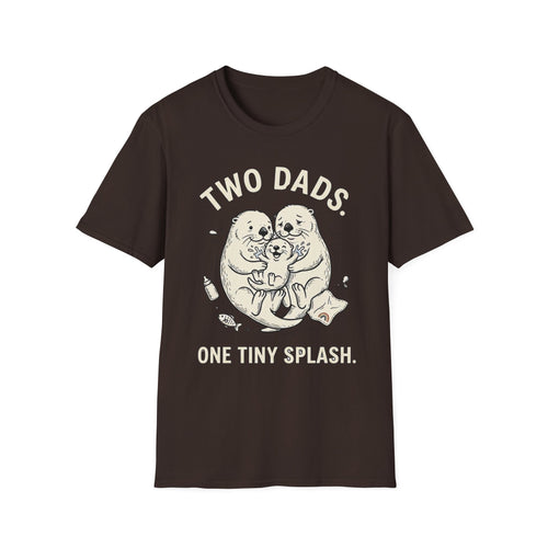 Copy of Copy of Two Dads One Selfie T-Shirt – Funny Gay Dad Father’s Day Tee