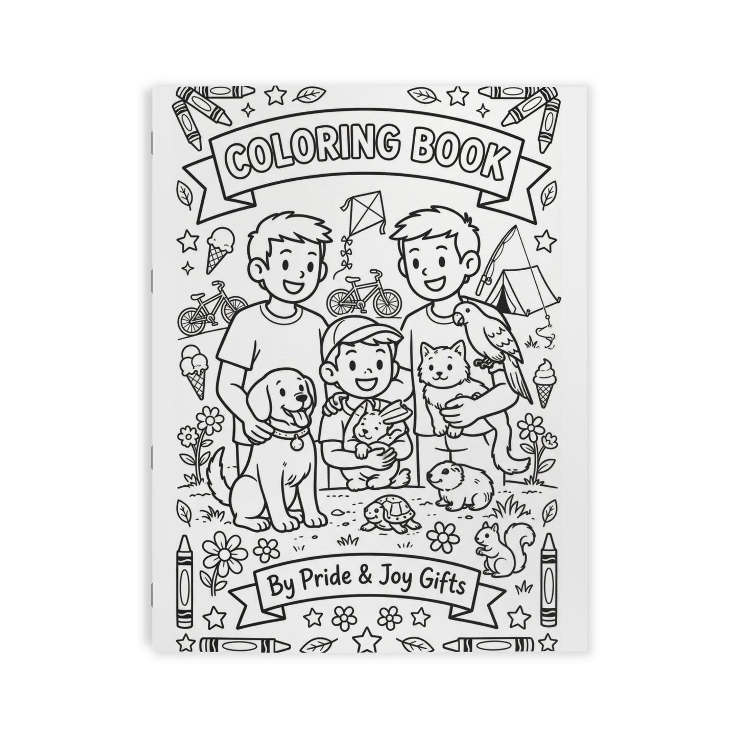 Our Two Dads' Pride Adventure: A Family Coloring Journey™