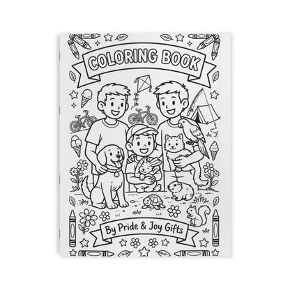 Our Two Dads' Pride Adventure: A Family Coloring Journey™
