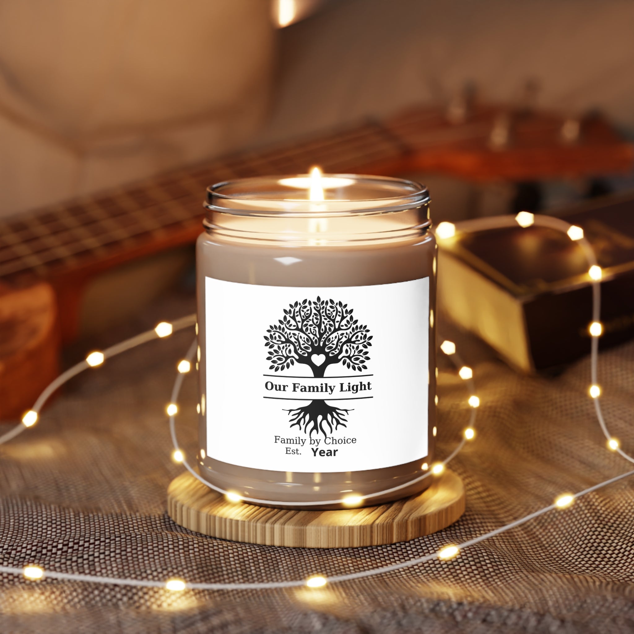 Our Family Light Candle